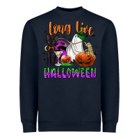 Navy long live halloween Heavyweight Sweatshirt - NancyCooperArtShop