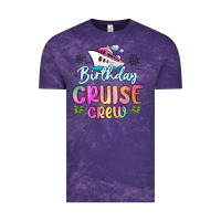 Cloud Purple birthday cruise crew Vintage Tee - MaliasSmallBusiness