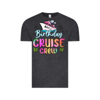 Vintage Black birthday cruise crew Vintage Tee - MaliasSmallBusiness