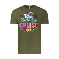 Vintage Olive birthday cruise crew Vintage Tee - MaliasSmallBusiness