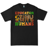 Black educator of tiny humans Premium Tee - BundleAndBundleShop