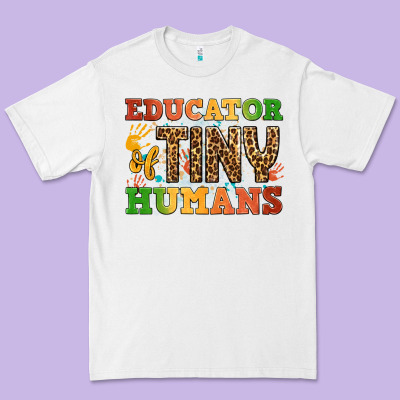 Educator Of Tiny Humans Premium Tee Designed By Bundleandbundleshop