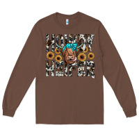 Chestnut howdy heıfer Long Sleeve Tee - JahusDesignShop