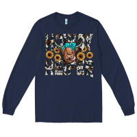Navy howdy heıfer Long Sleeve Tee - JahusDesignShop