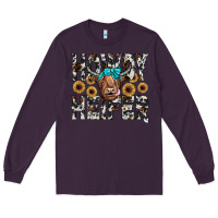Plum howdy heıfer Long Sleeve Tee - JahusDesignShop