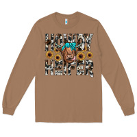 Toasted Coconut howdy heıfer Long Sleeve Tee - JahusDesignShop