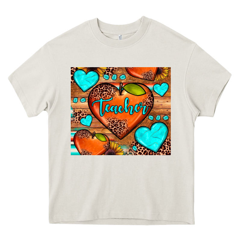 Teacher Hearts Heavy Core Tee by JahusDesignShop | Teevron