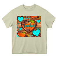 Mossy teacher hearts Heavy Core Tee - JahusDesignShop
