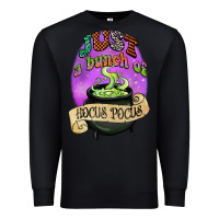 Black just a bunch of hocus pocus Premium Sweatshirt - CowGirlArtShop