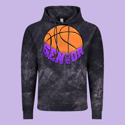 Senıor 2024 Vintage Hoodie Designed By Maliassmallbusiness