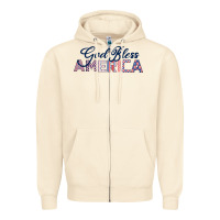 Sandshell God Bless America Zipper Hoodie - Bettercallsaul