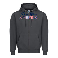 Smoke God Bless America Zipper Hoodie - Bettercallsaul