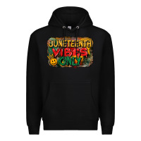 Black juneteenth vibes only Premium Hoodie - CowGirlArtShop