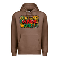 Chestnut juneteenth vibes only Premium Hoodie - CowGirlArtShop
