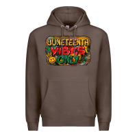 Coffee juneteenth vibes only Premium Hoodie - CowGirlArtShop