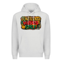 Dove Grey juneteenth vibes only Premium Hoodie - CowGirlArtShop