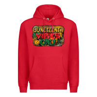 Red juneteenth vibes only Premium Hoodie - CowGirlArtShop