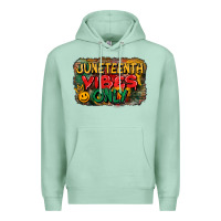 Seafoam juneteenth vibes only Premium Hoodie - CowGirlArtShop
