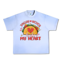 Grape Ice tacos never broke my heart Urban Heavy Tee - MaliasSmallBusiness