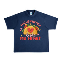 Navy tacos never broke my heart Urban Heavy Tee - MaliasSmallBusiness
