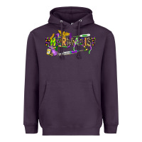 Plum mardi gras pharmacist Heavyweight Hoodie - CowGirlArtShop
