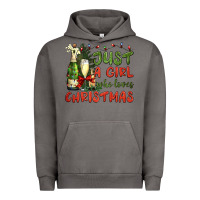 Pigment Tornado just a girl who loves christmas Urban Hoodie - BundleAndBundleShop