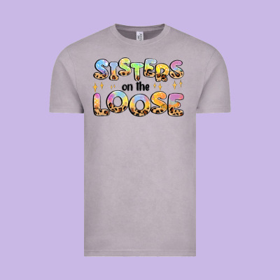 Sisters On The Loose Vintage Tee Designed By Maliassmallbusiness
