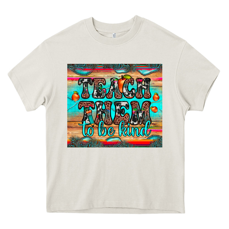 Teach Them To Be Kind Heavy Core Tee by JahusDesignShop | Teevron