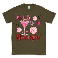 Army Green meet me at midnight Classic Tee - MaliasSmallBusiness