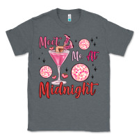 Charcoal Heather meet me at midnight Classic Tee - MaliasSmallBusiness