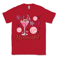Red meet me at midnight Classic Tee - MaliasSmallBusiness