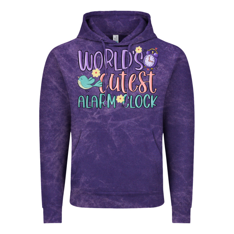 World's Cutest Alarm Clock Vintage Hoodie by MaliasSmallBusiness | Teevron