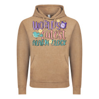 Vintage Coffee world's cutest alarm clock Vintage Hoodie - MaliasSmallBusiness