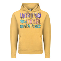 Vintage Mustard world's cutest alarm clock Vintage Hoodie - MaliasSmallBusiness