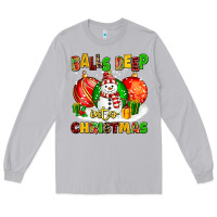 Moon Dust Balls Deep Into Christmas Long Sleeve Tee - MaliasSmallBusiness
