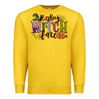 Lemon resting witch face Premium Sweatshirt - CowGirlArtShop
