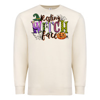 Sandshell resting witch face Premium Sweatshirt - CowGirlArtShop