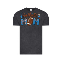 Vintage Black football mom Vintage Tee - MaliasSmallBusiness