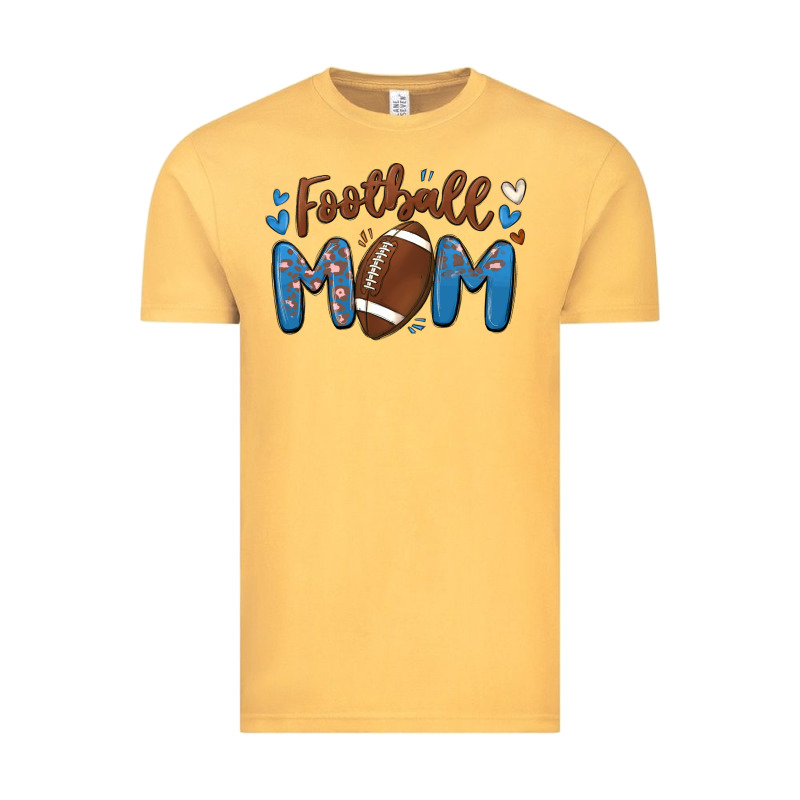 Football Mom Vintage Tee by MaliasSmallBusiness | Teevron