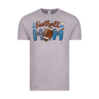 Vintage Zinc football mom Vintage Tee - MaliasSmallBusiness