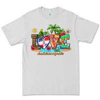 Dove Grey love dominican republic Premium Tee - AdoDesignShop