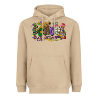 Mushroom school bus driver mardi gras Heavyweight Hoodie - CowGirlArtShop