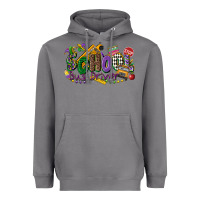 Storm school bus driver mardi gras Heavyweight Hoodie - CowGirlArtShop