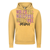 Vintage Mustard volleyball mama Vintage Hoodie - MaliasSmallBusiness