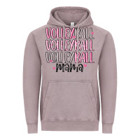 Vintage Zinc volleyball mama Vintage Hoodie - MaliasSmallBusiness