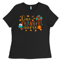 Black one thankful nurse Ladies Tee - JahusDesignShop