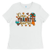 White one thankful nurse Ladies Tee - JahusDesignShop