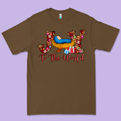 Joy To The World Premium Tee Designed By Adodesignshop
