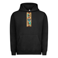 Pigment Black american football with leopard pen wraps Urban Hoodie - BundleAndBundleShop