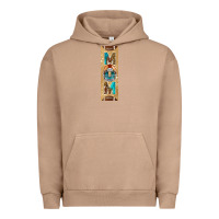 Pigment Burro american football with leopard pen wraps Urban Hoodie - BundleAndBundleShop